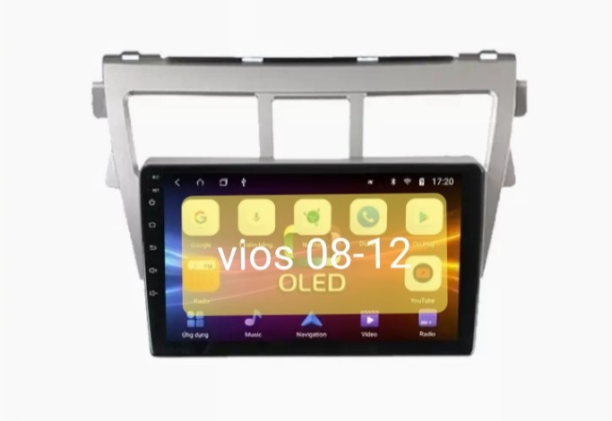 MÀN HÌNH ANDROID TOYOTA VIOS 2008-2012